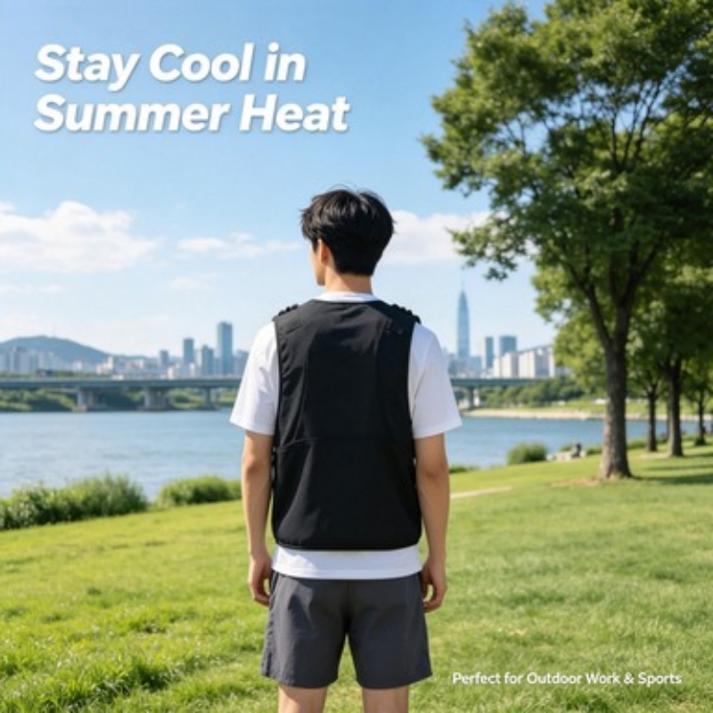 Fishing Vest - Жилет с водяным охлаждением, плечевые ремни,