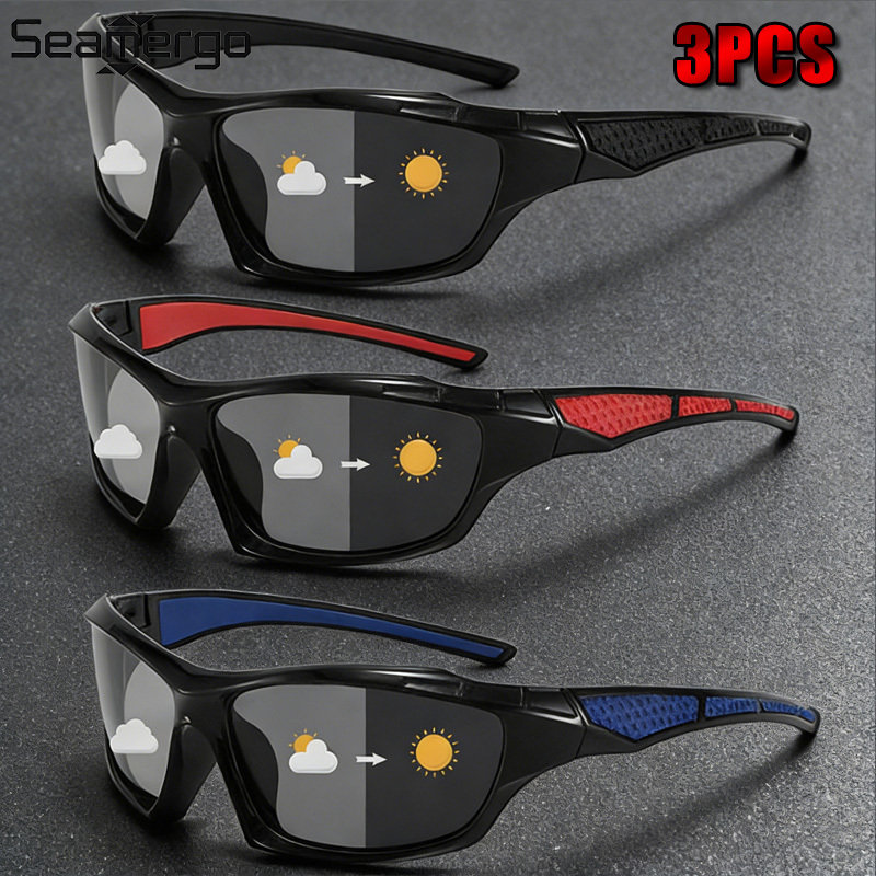 Fishing Sunglasses Polarized - Солнцезащитные очки SEAMERGO 3/5 шт., спортивные