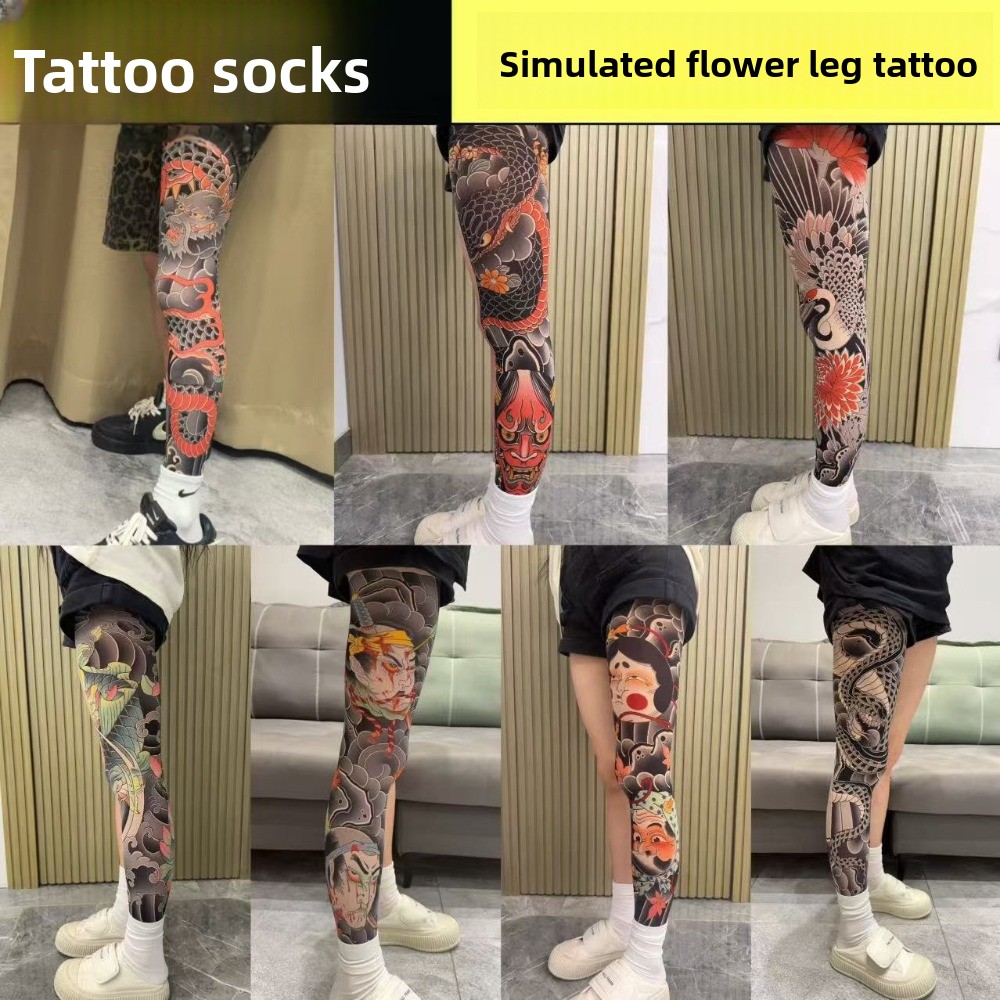 Носки-тату для всего ноги, сол – обзор и цена Fishing Socks