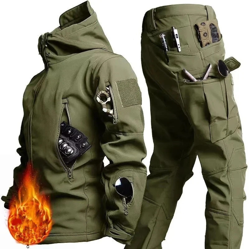 Мужские зимние и осенние флисо – обзор и цена Fishing Jacket Waterproof