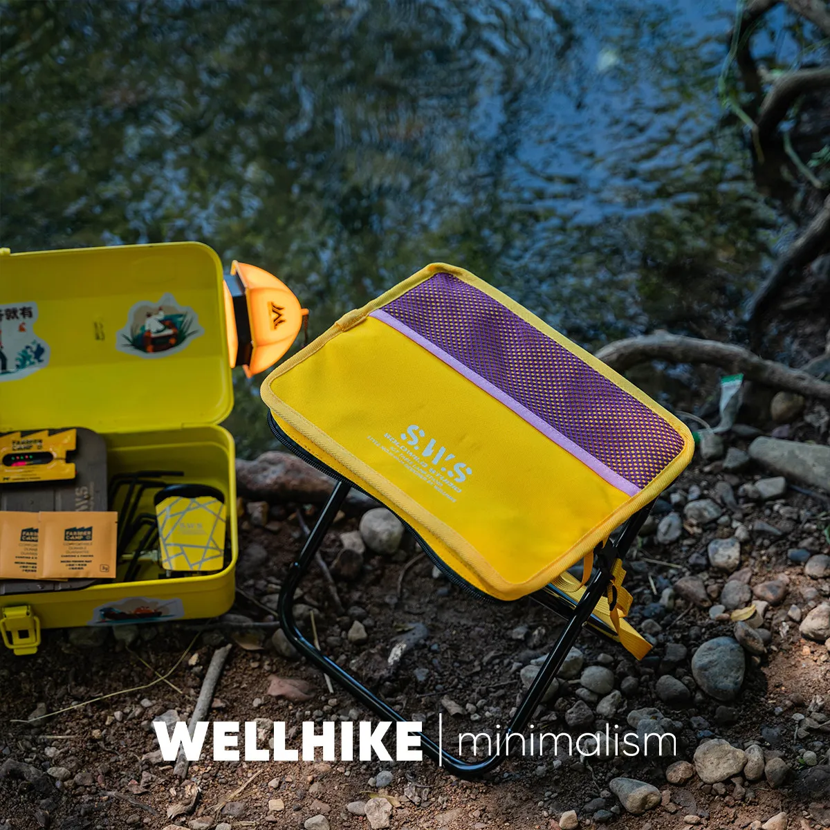 Складной рюкзак-табурет WELLHI – обзор и цена Fishing Backpack