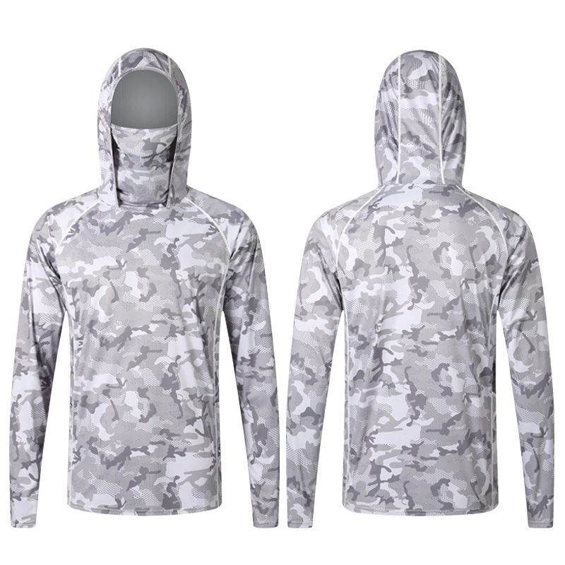 Камуфляжная рыболовная футболк – обзор и цена Fishing Shirt Uv Protection