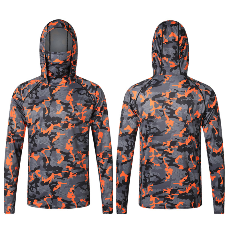 Камуфляжная рыболовная футболк – обзор и цена Fishing Shirt Uv Protection